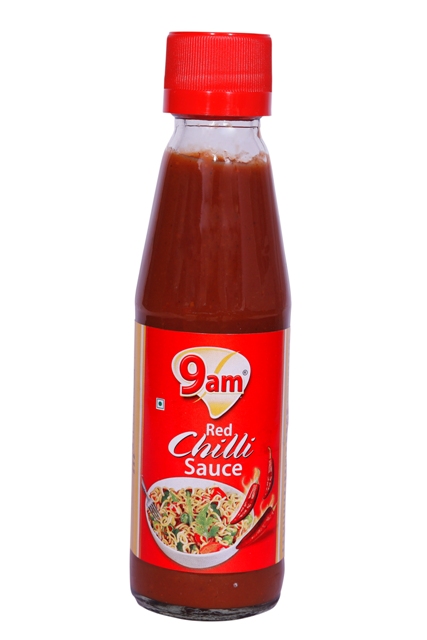 9 AM red chili sauce